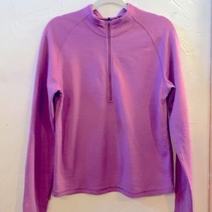 Women’s large ibex merino wool pullover sweater